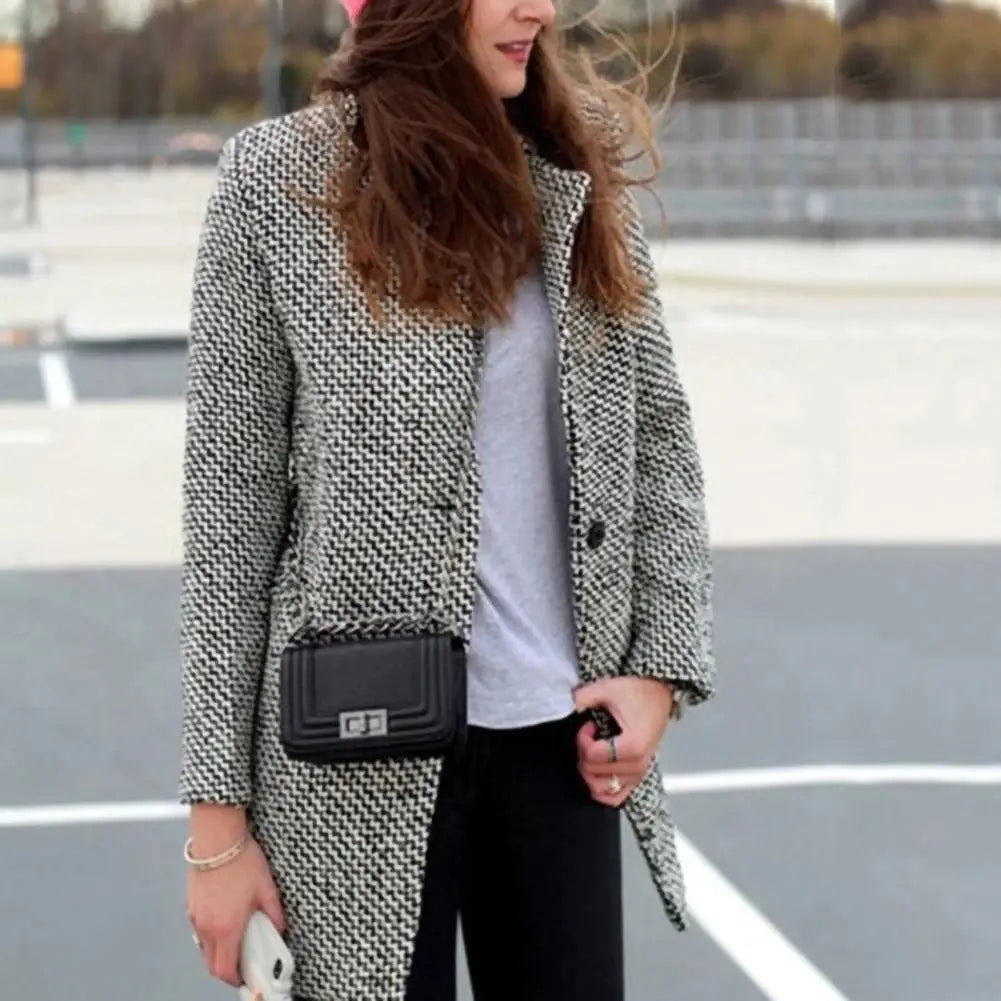 Evelyn – Manteau d’hiver en laine chic