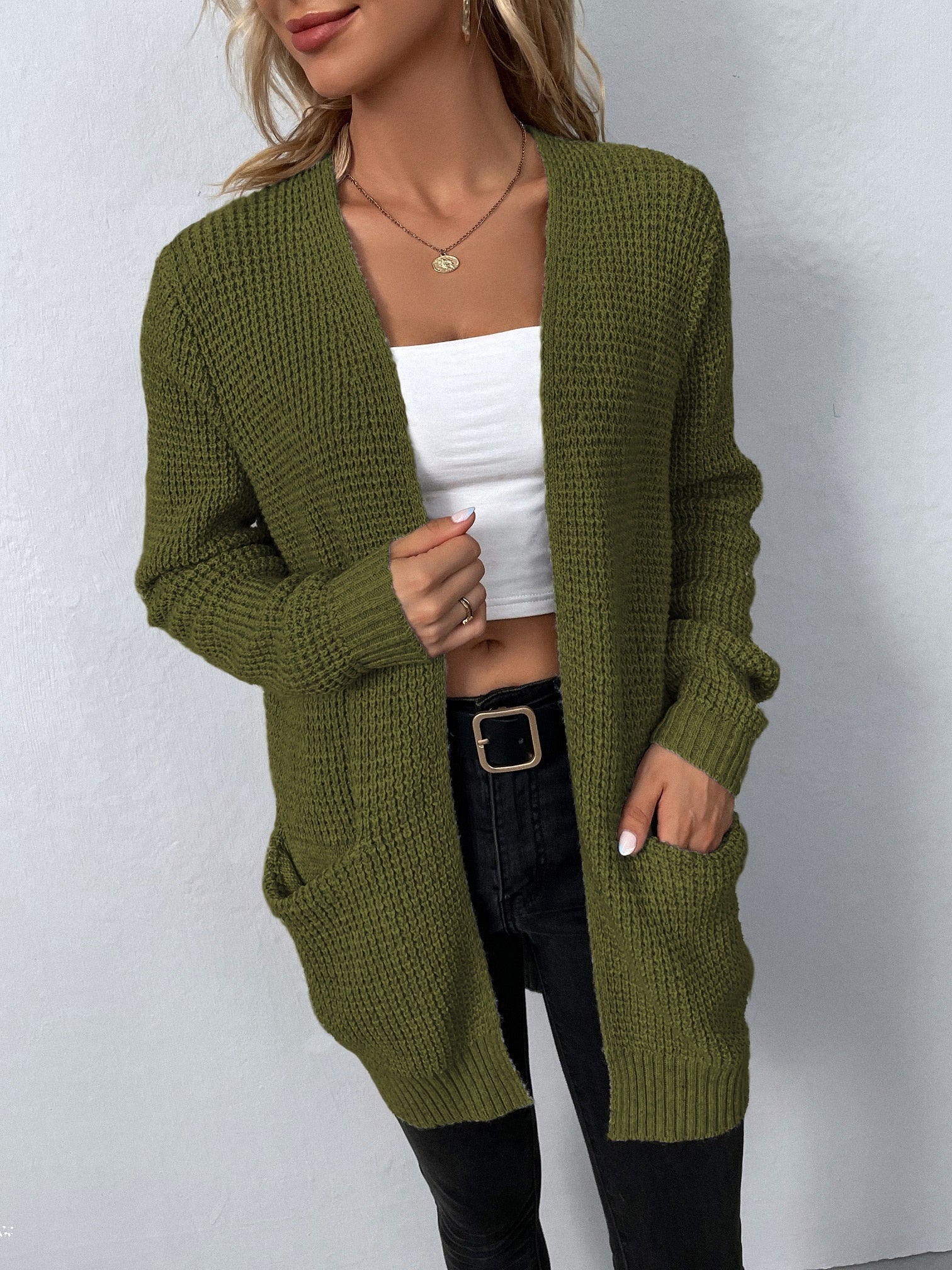 Melona - Cardigan en Tricot
