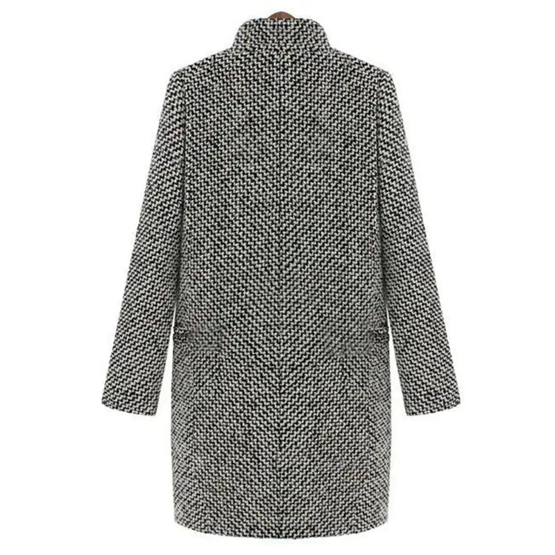 Evelyn – Manteau d’hiver en laine chic