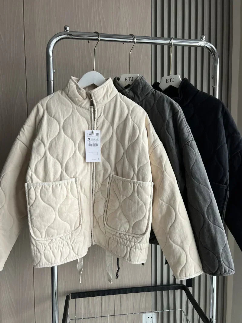 Roz – Veste décontractée chic avec poches élégantes