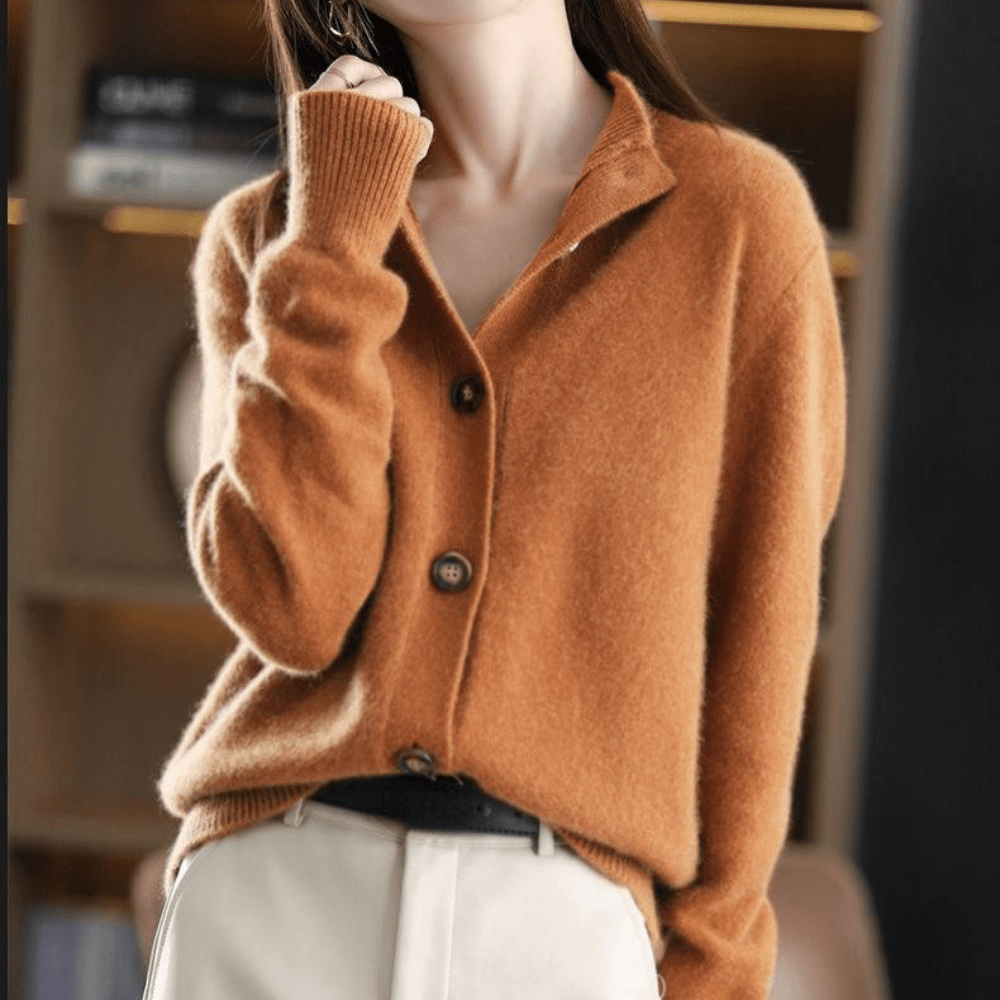 Anny – Cardigan en Cachemire Luxueux