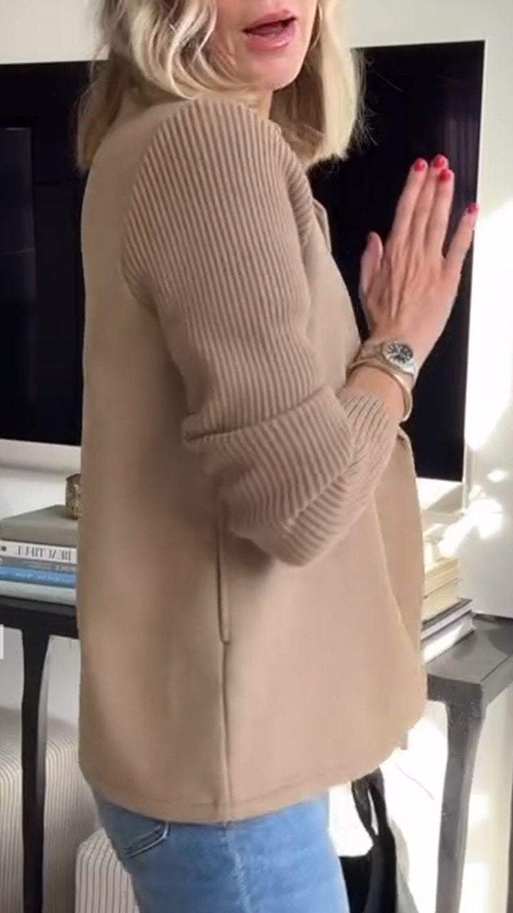 Alesia – Blazer décontracté à boutons élégants
