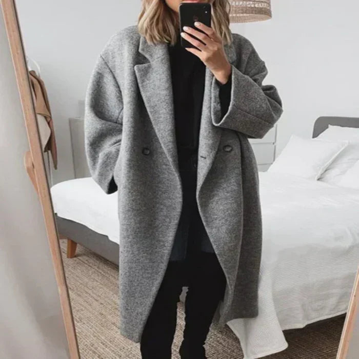 Layla – Manteau oversize en laine