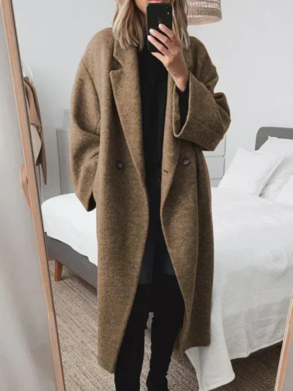 Layla – Manteau oversize en laine