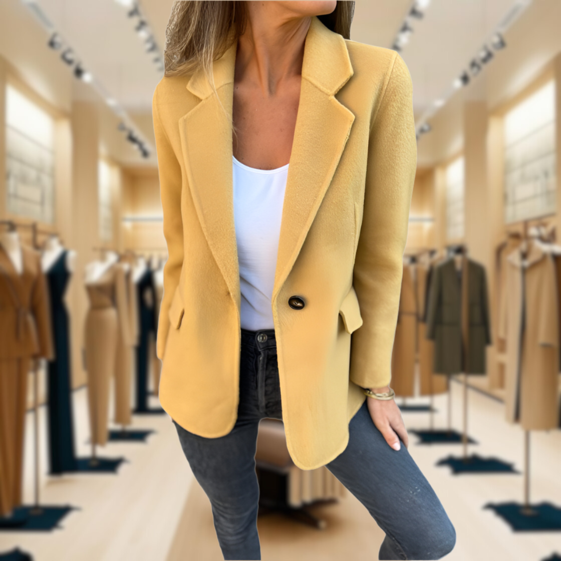 Suzanne – Blazer décontracté en laine