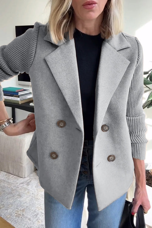 Alesia – Blazer décontracté à boutons élégants