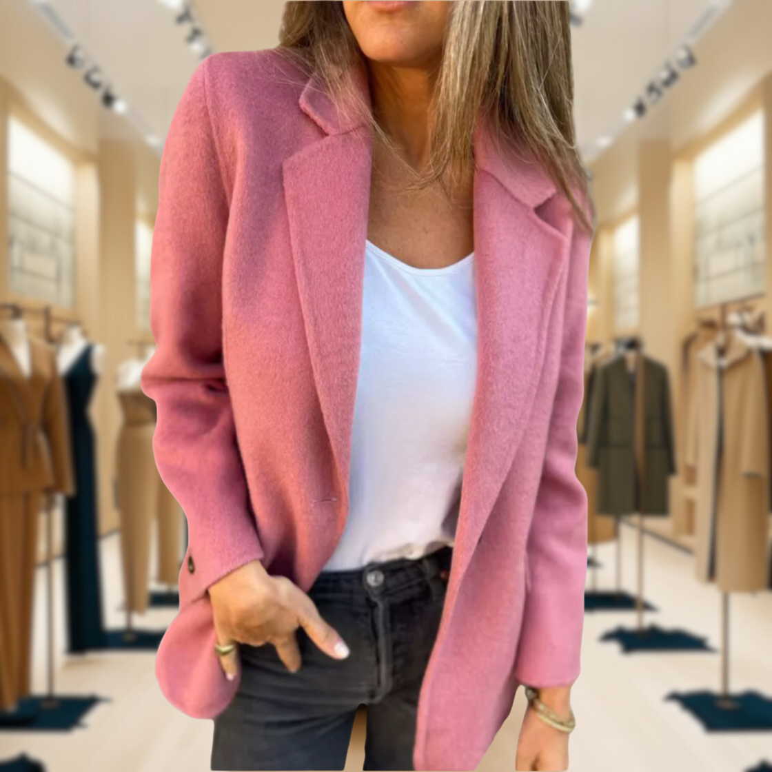 Suzanne – Blazer décontracté en laine