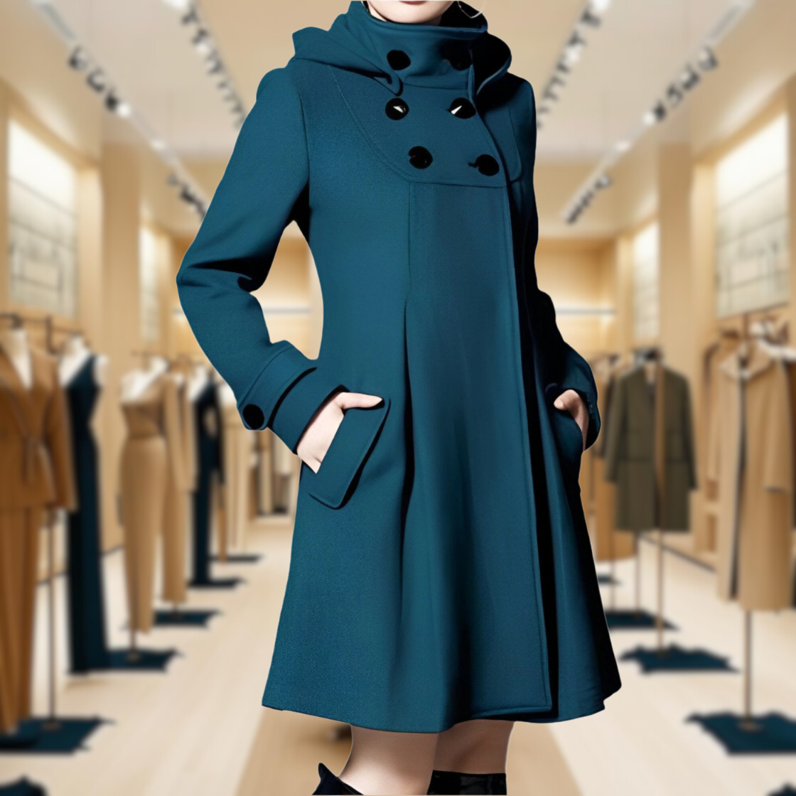 Suze – Veste à capuche avec poches latérales