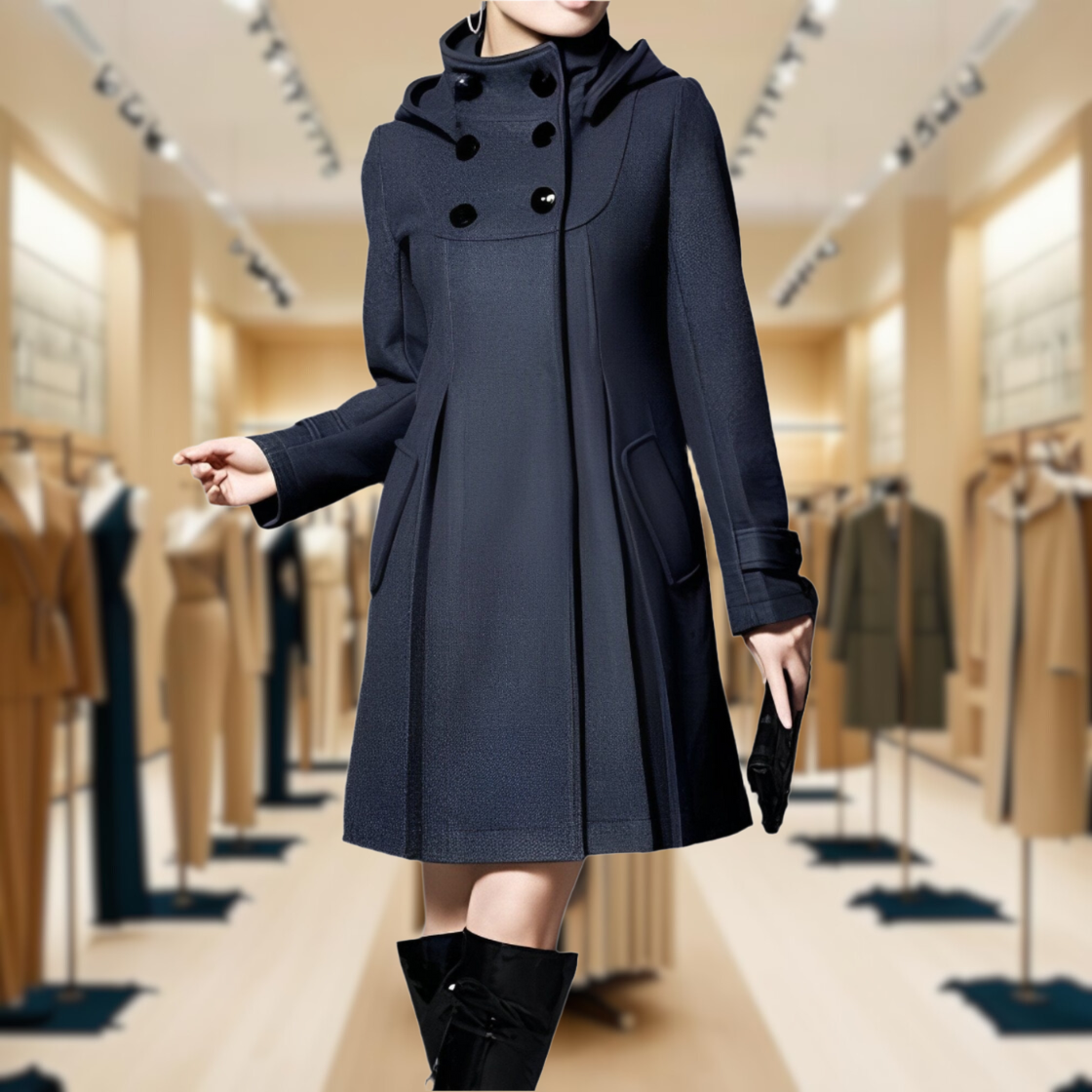 Suze – Veste à capuche avec poches latérales