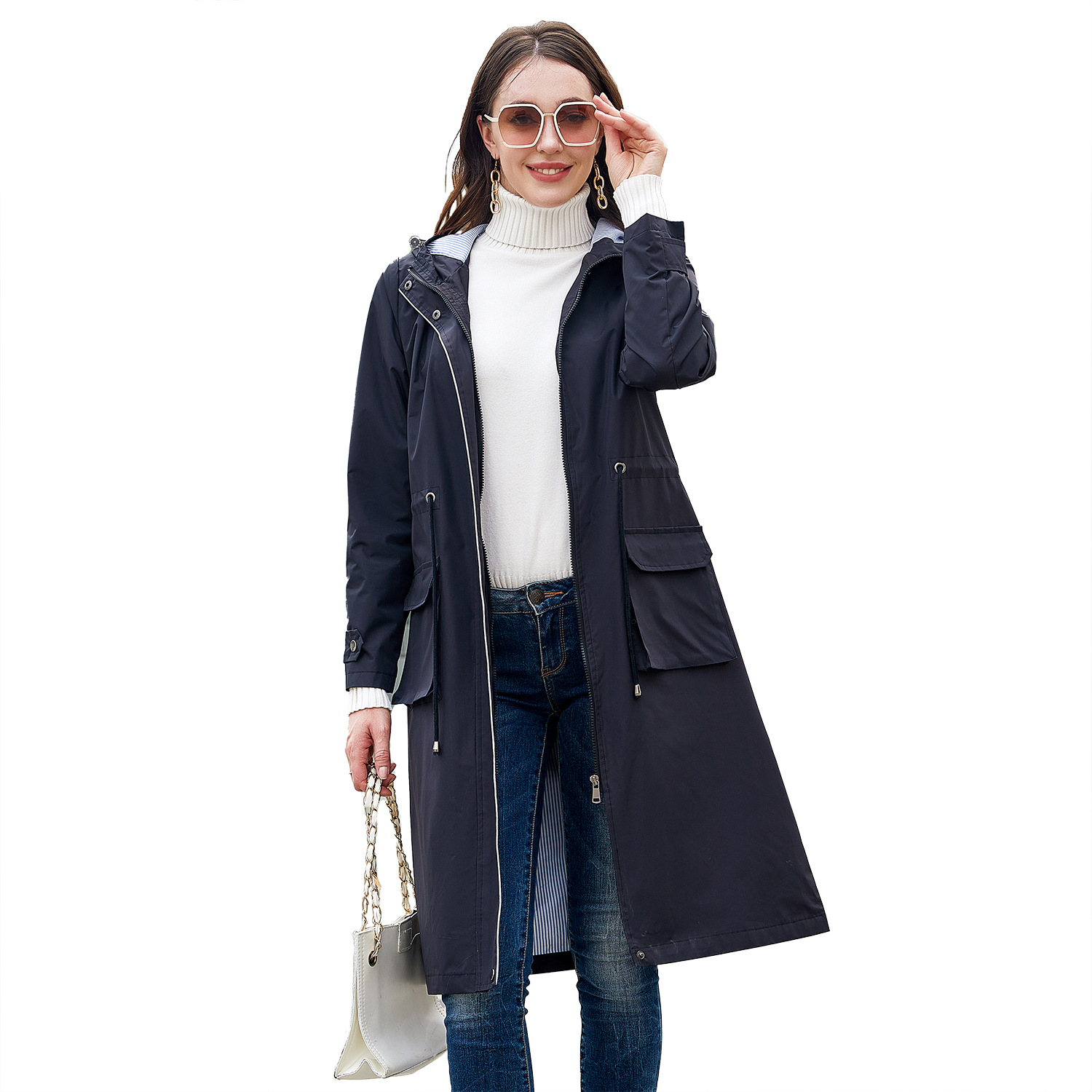 Bethany – Trench-coat imperméable élégant