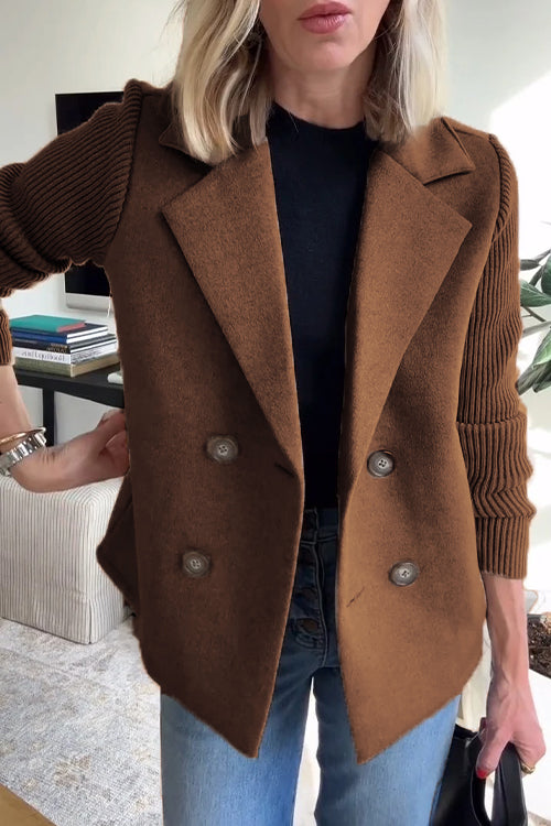 Alesia – Blazer décontracté à boutons élégants