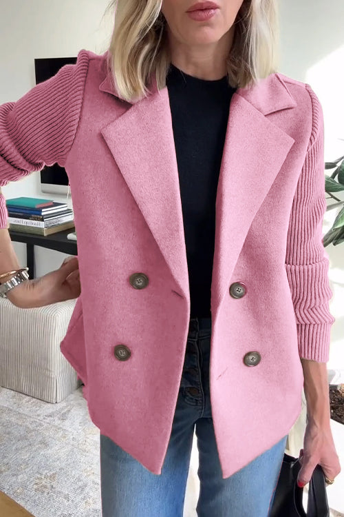 Alesia – Blazer décontracté à boutons élégants