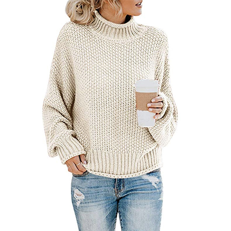 Noël – Pull à Col Roulé Confort & Chaleur