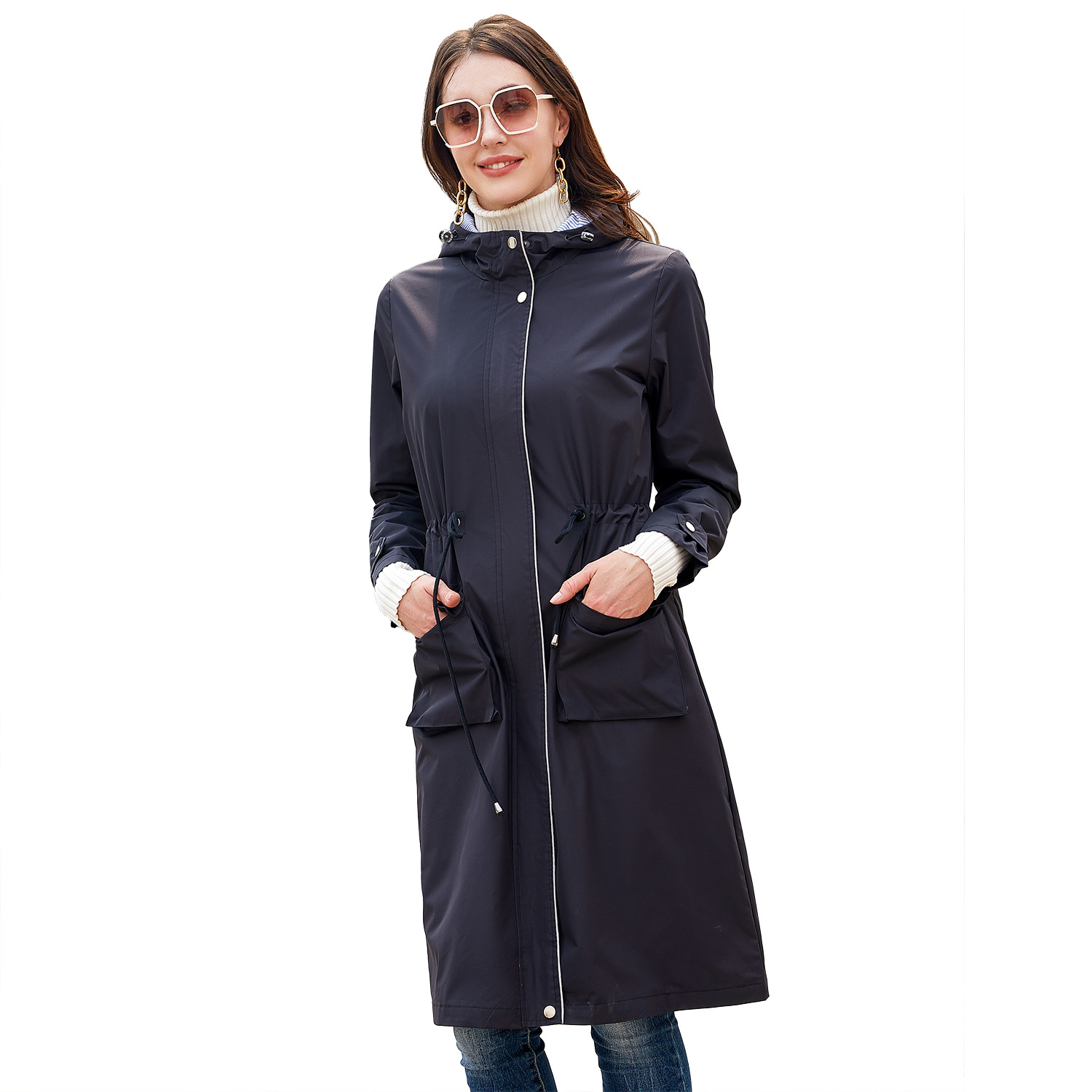 Bethany – Trench-coat imperméable élégant