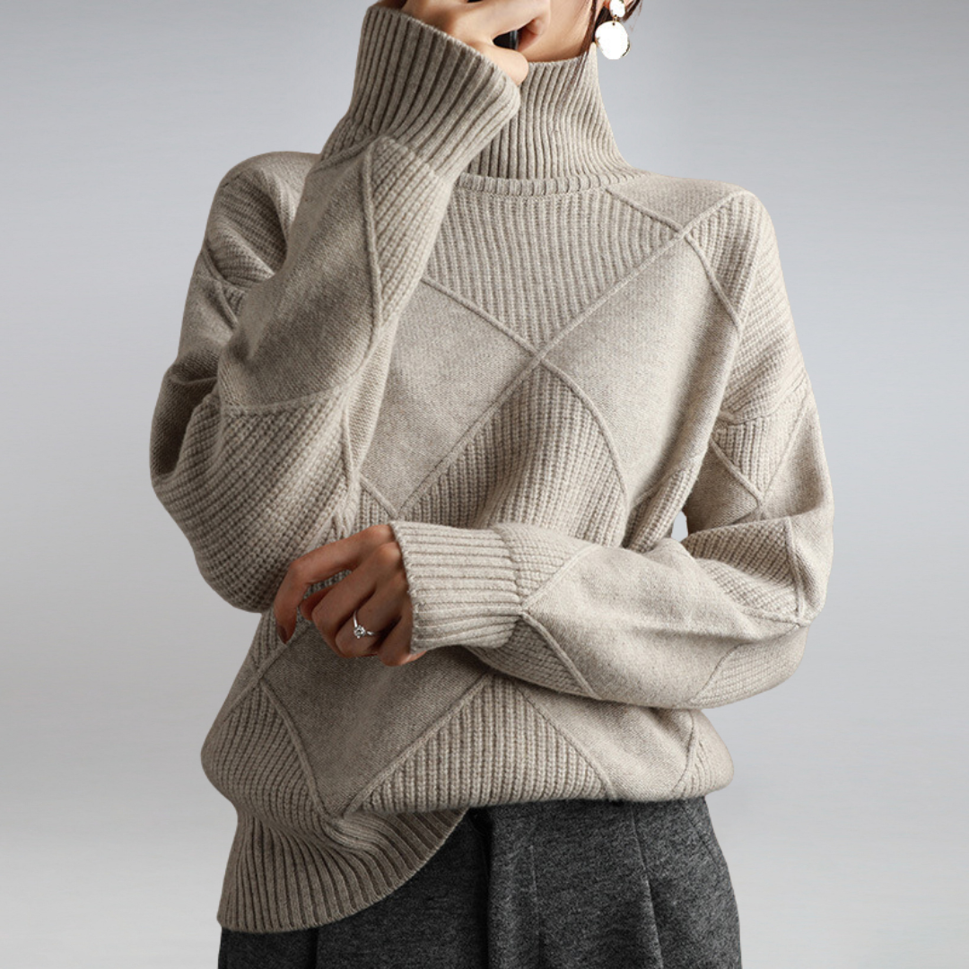Chloe - Pull en Tricot Douillet pour l'Hiver