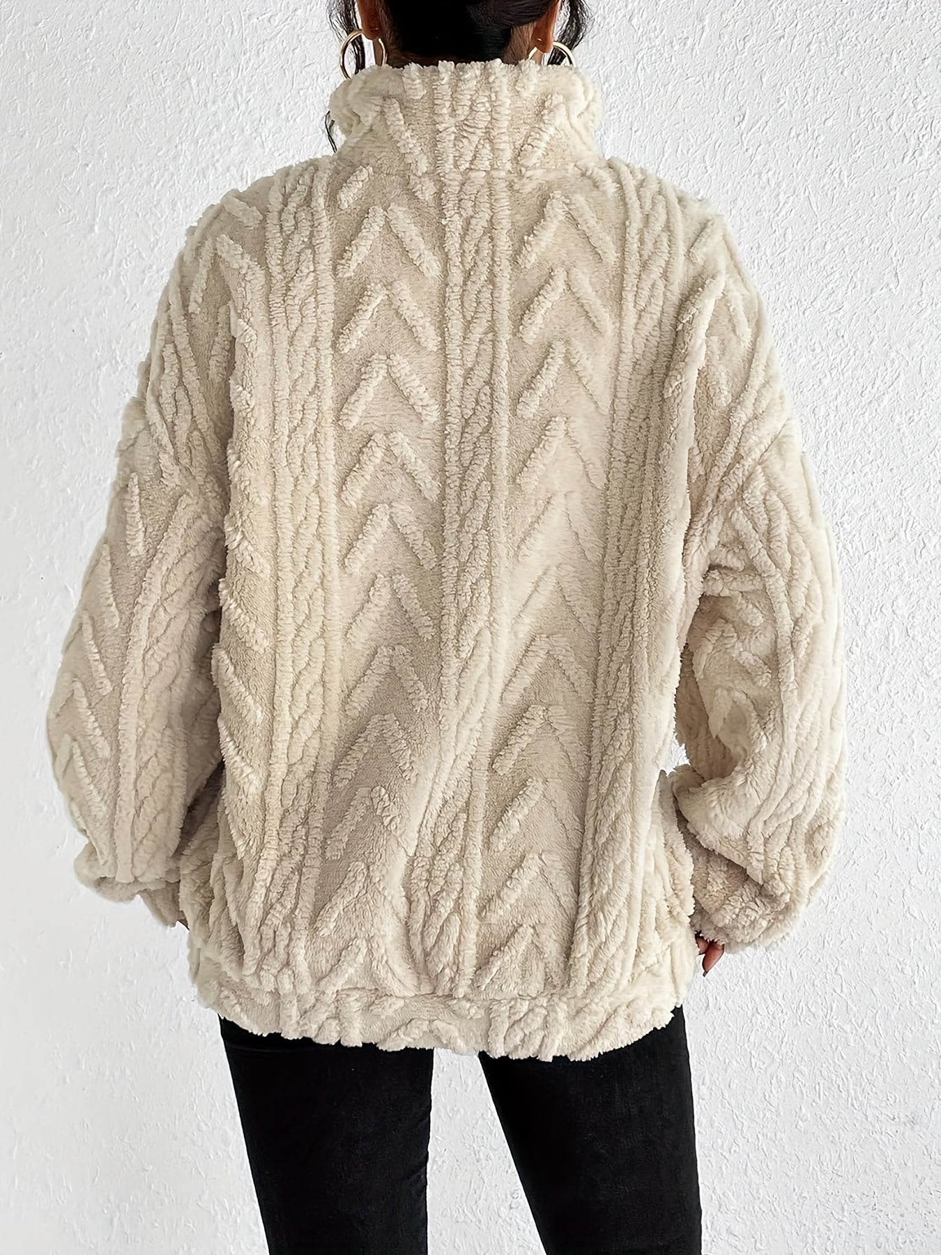 Aila - Hoodie Zippé Fluffy
