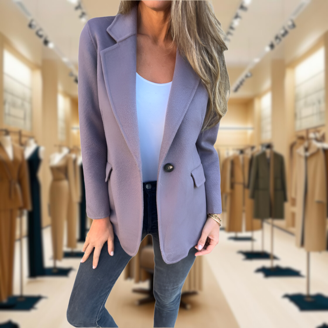 Suzanne – Blazer décontracté en laine