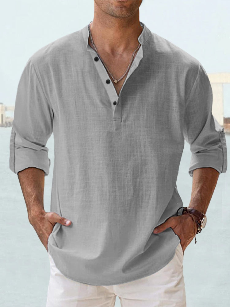 Port-Lumière™ | Chemise en Lin Aérien par Beauclaire