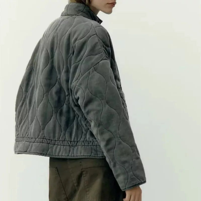 Roz – Veste décontractée chic avec poches élégantes