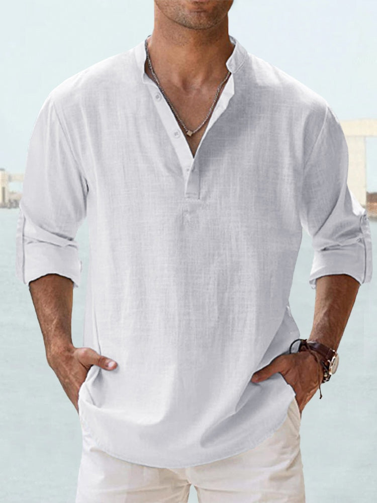 Port-Lumière™ | Chemise en Lin Aérien par Beauclaire