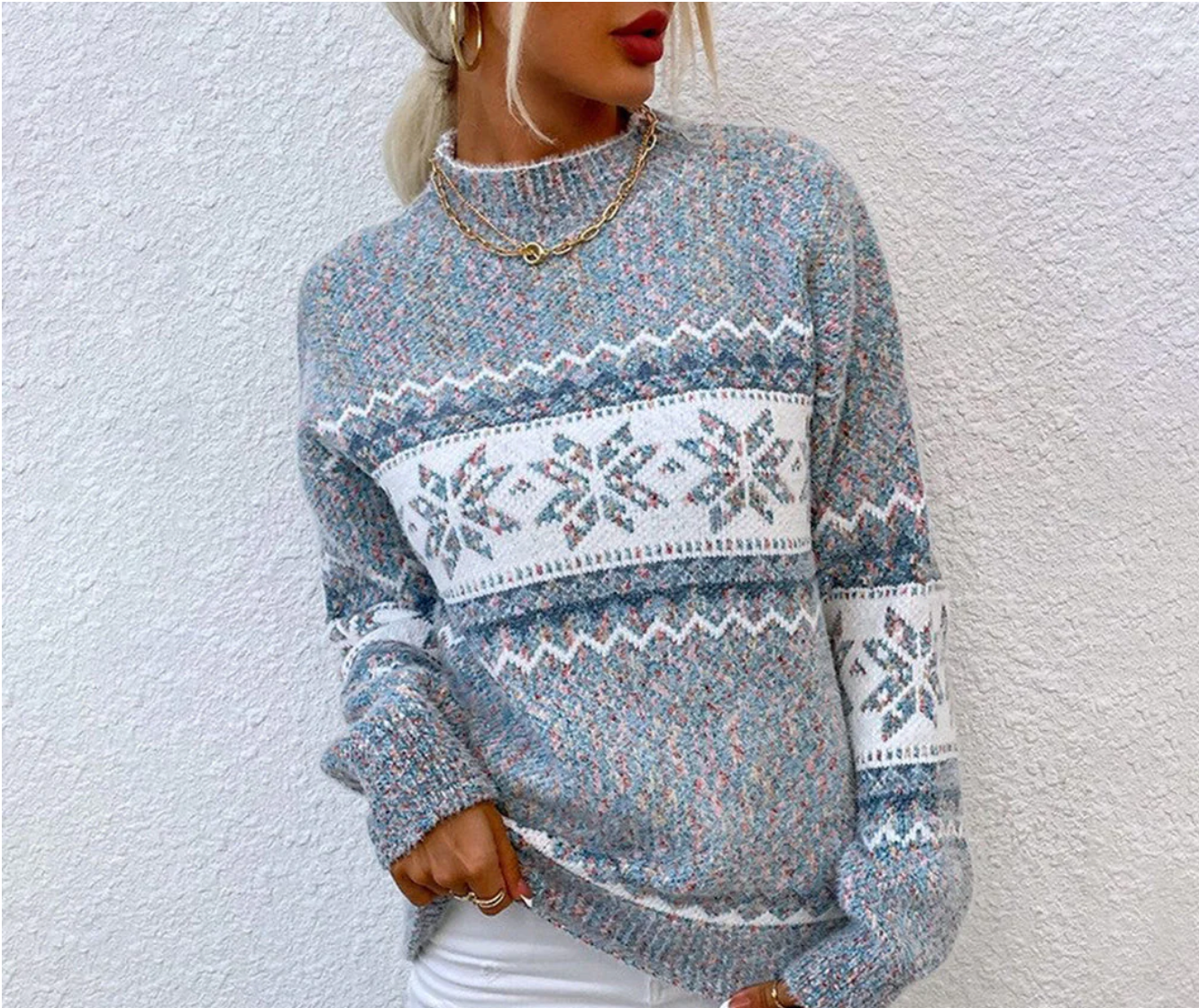 Bella - Doux Pull Col Roulé