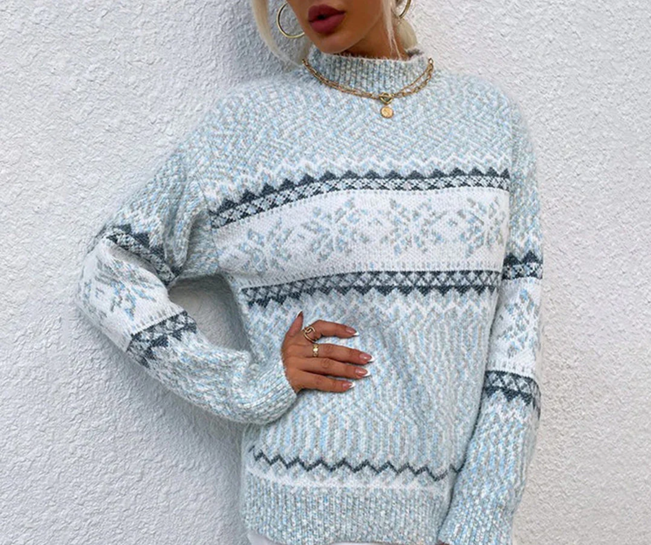 Bella - Doux Pull Col Roulé