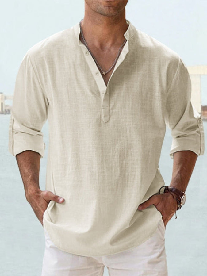 Port-Lumière™ | Chemise en Lin Aérien par Beauclaire