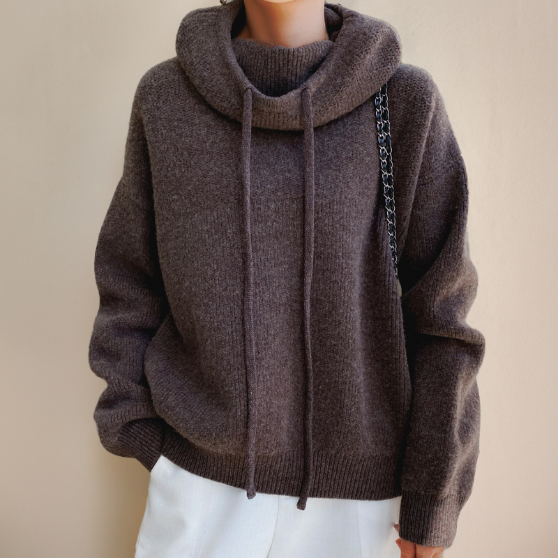Cloe - Pull col roulé fin