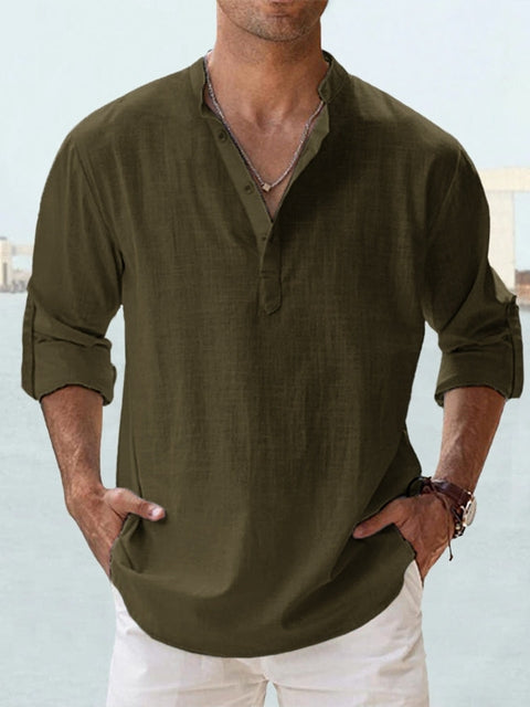 Port-Lumière™ | Chemise en Lin Aérien par Beauclaire