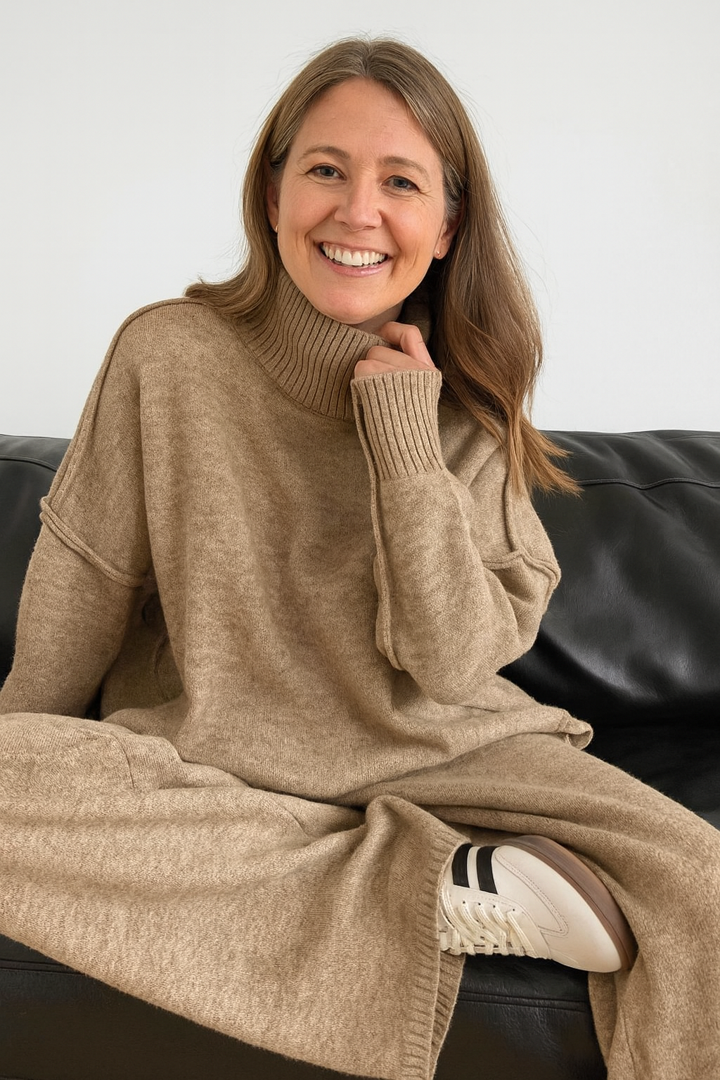 Stella - Ensemble de Pantalons Tricotés Amples et Confortables