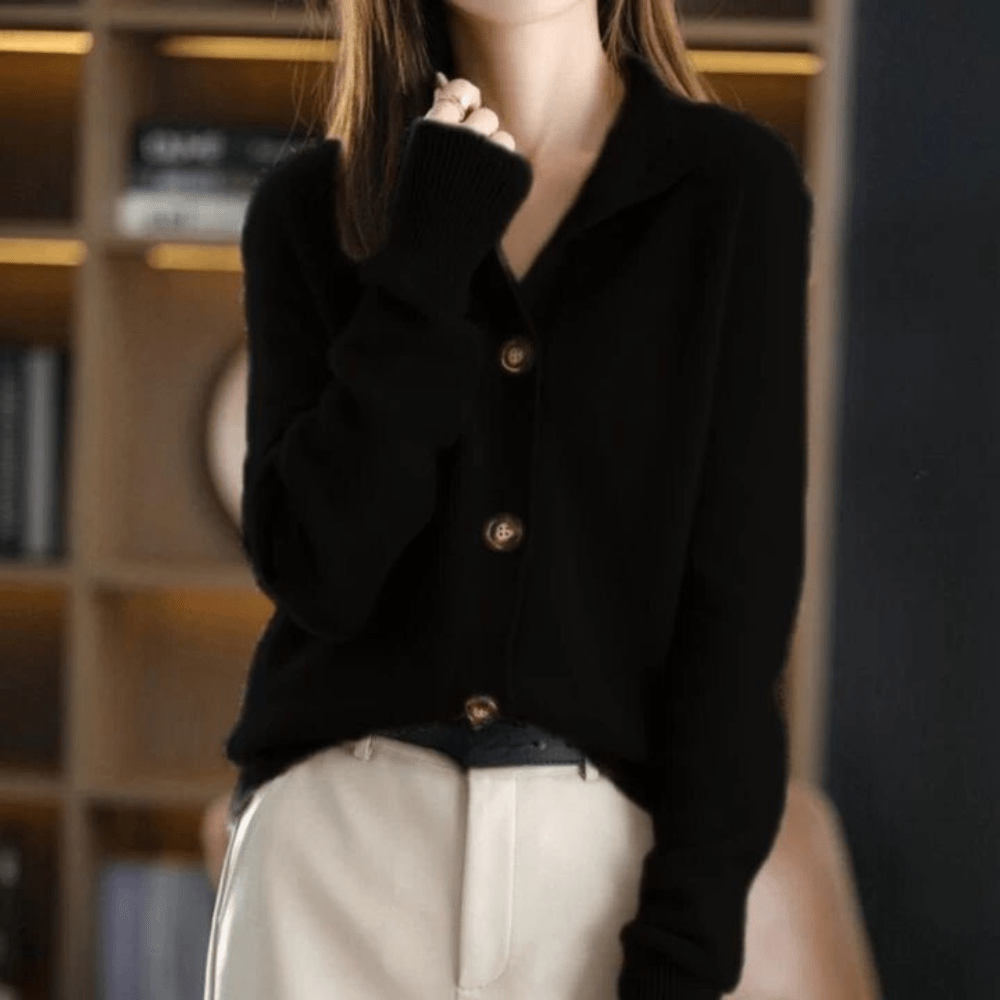 Anny – Cardigan en Cachemire Luxueux