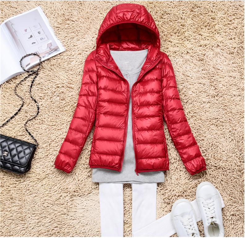 Talindra – Veste légère rembourrée avec capuche