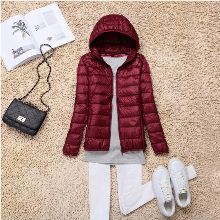 Talindra – Veste légère rembourrée avec capuche