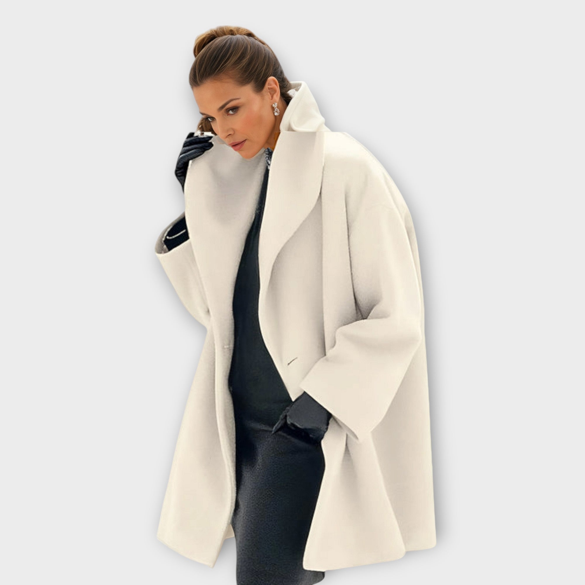 Emma – Manteau en laine premium coupe-vent