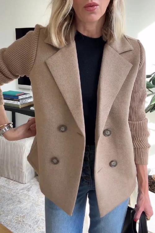 Alesia – Blazer décontracté à boutons élégants