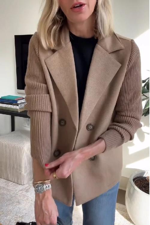 Alesia – Blazer décontracté à boutons élégants