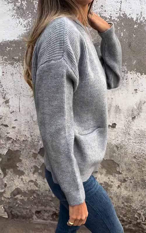 Marcia - Cardigan Zippé Confortable