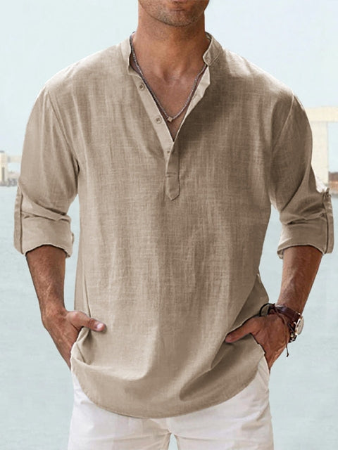 Port-Lumière™ | Chemise en Lin Aérien par Beauclaire