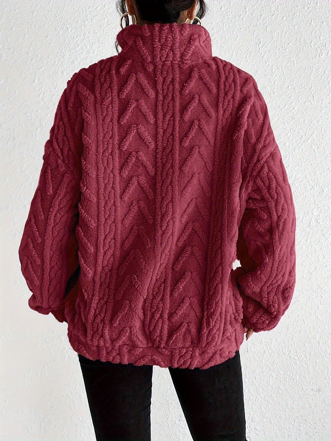 Aila - Hoodie Zippé Fluffy